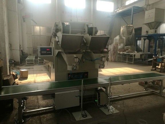 Maszyna do pakowania ziemniaków o podwójnej wylewce, AC380V / 220V, nadaje się do kartonów lub torebek